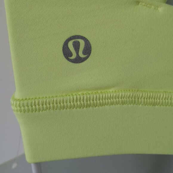 NWT LULULEMON FLFH Bright Yellow Luxtreme Fabric B/C Cup All Sport Energy Bra 4 - Picture 5 of 6